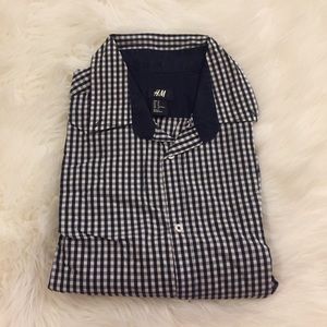 Men's button up shirt